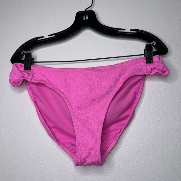 JESSICA SIMPSON Women's Sweet Daisy Twisted Tab Hipster Bikini Bottoms Size XL - Picture 2 of 6
